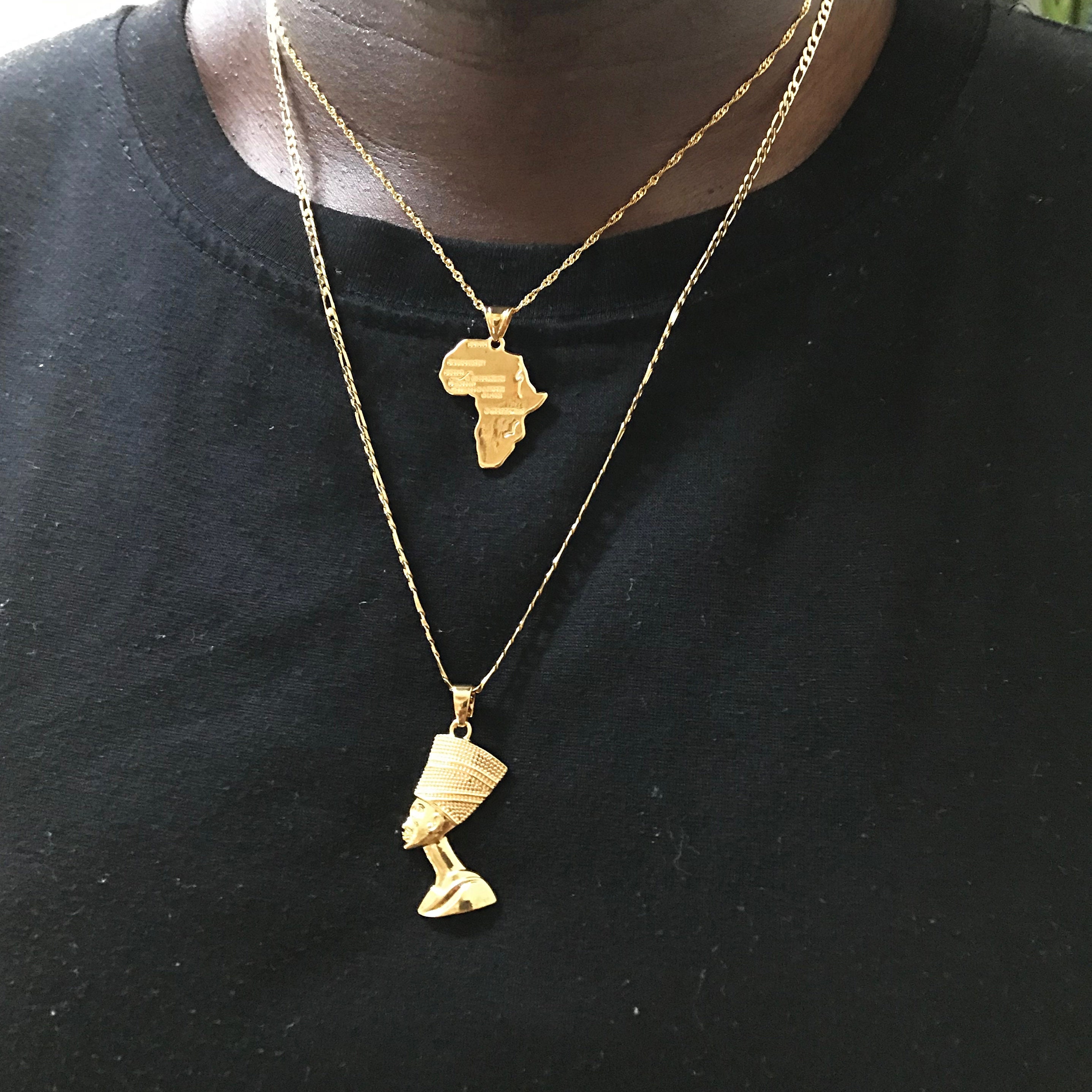 18K Gold-plated Egyptian Queen 
