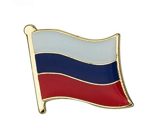 12 Schlüsselanhänger FLAGGE RUSSLAND SPIEGEL Accessoire & Fahnartikel Querformat 