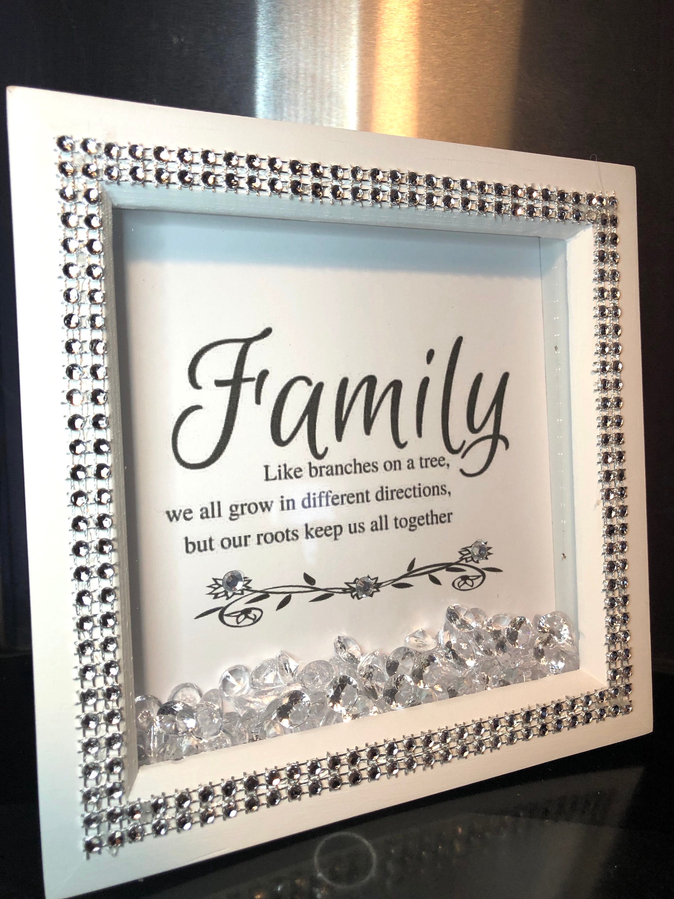 personalised keepsake frames..family Etsy