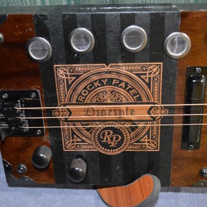 Rocky Patel "Disciple" Cigar Box Guitar - Right Handed CBG bild 1