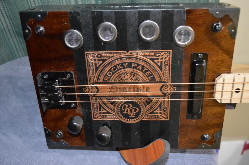 Rocky Patel "Disciple" Cigar Box Guitar - Right Handed CBG bild 1