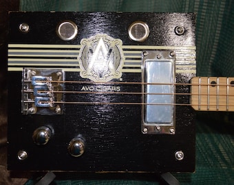 AVO Classic "Maduro" Cigar Box Guitar- Right Handed CBG