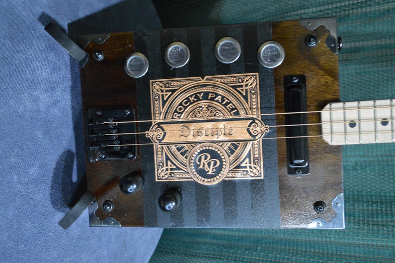 Rocky Patel "Disciple" Cigar Box Guitar - Right Handed CBG bild 7