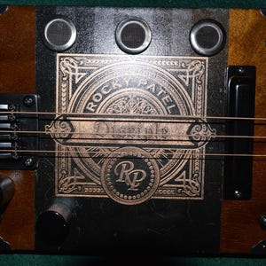 Rocky Patel &quot;Disciple&quot; Cigar Box Guitar - CBG RH