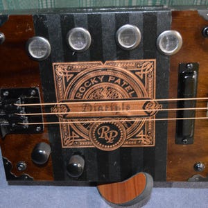 Rocky Patel "Disciple" Cigar Box Guitar - Right Handed CBG bild 9
