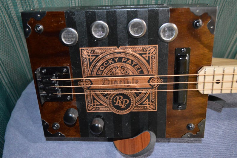 Rocky Patel "Disciple" Cigar Box Guitar - Right Handed CBG bild 9