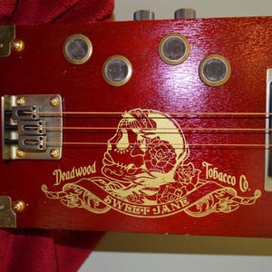 SWEET JANE Cigar Box Guitar - Right-Handed CBG