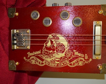 SWEET JANE Cigar Box Guitar - Right-Handed CBG
