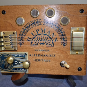 H. UPMANN Cigar Box Guitar - Right Handed CBG