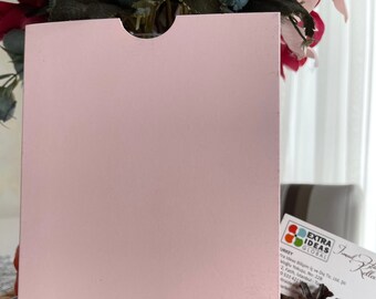 Busta colore carta rosa - 14x20 cm - carta lusso - Busta bocca aperta - spedizione express gratuita