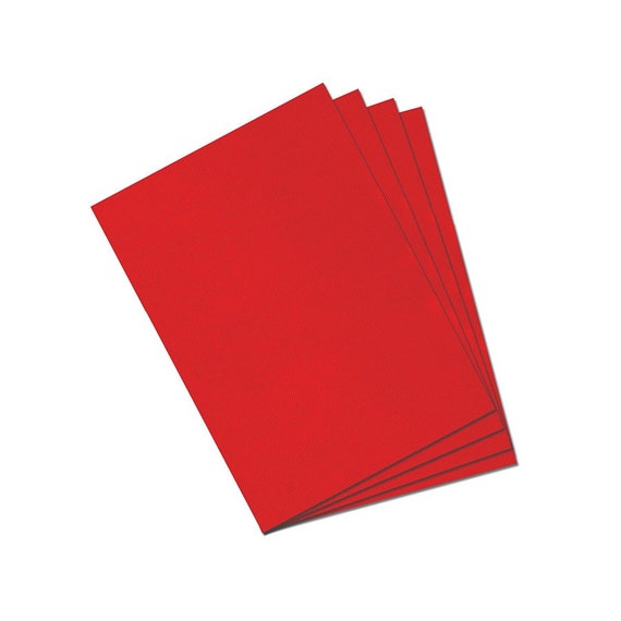 Red Fancy Paper 280 gr 35*50cm - Free Express Shipping