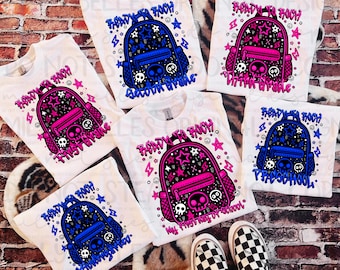 School backpack png BUNDLE