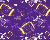 Minnesota football colors seamless **this is a digital seamless design. NOT a physical item**