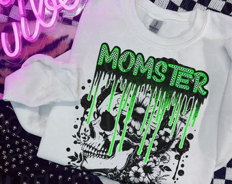 MOMSTER **Dies ist ein digitales Design und kein physischer Artikel** Tshirt Design