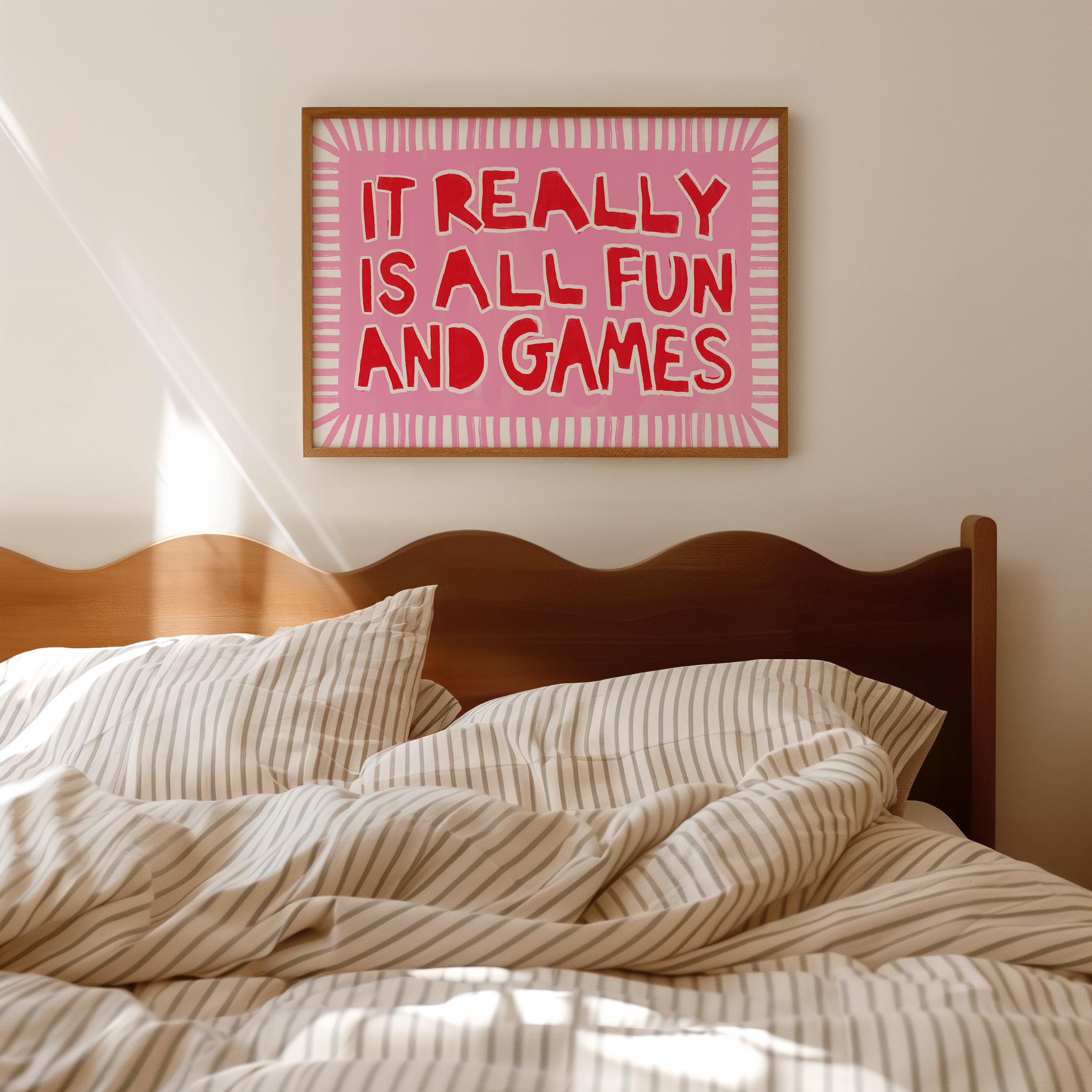 Ironically Pink Funny Pink Quote Print: Ironic Dorm Art (digital Download) - Etsy