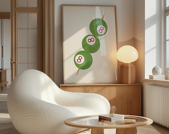 Retro Chic Martini Olive Artwork: Digital Download for Cocktail Enthusiasts