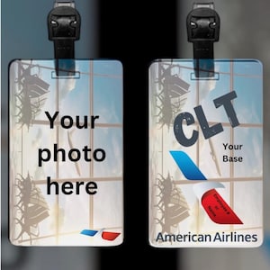 Personalized Air Crew Luggage Tag