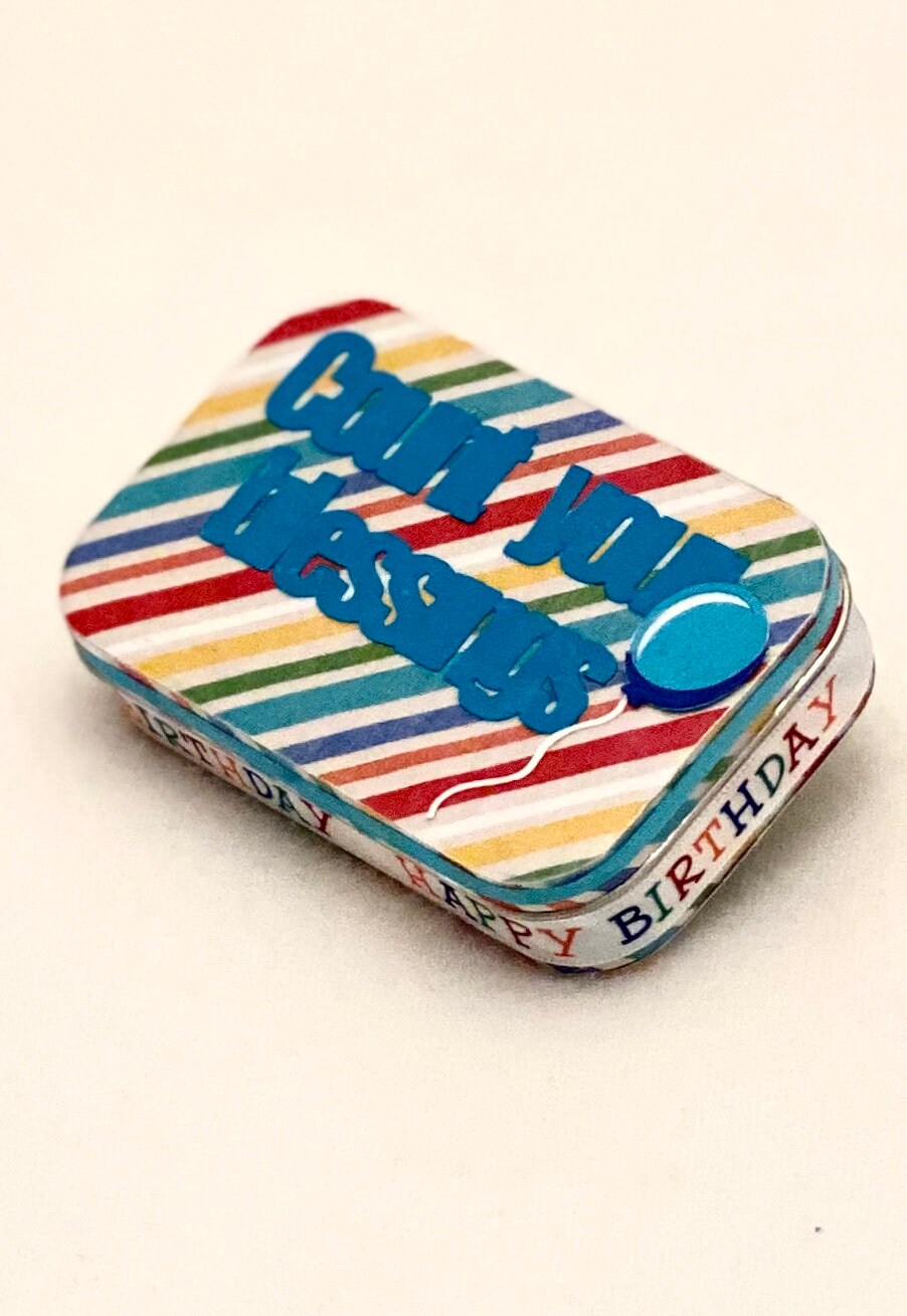 Happy Birthday Gift Card box Etsy