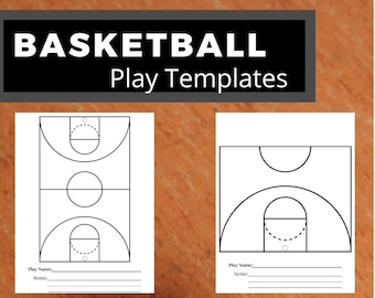 Basketball Playbook Template, Practice Plan, Basketball Scouting Report, Basketball Game Day Strategy,