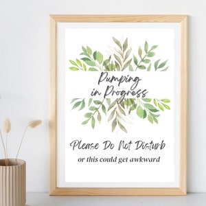 Pumping Sign for Work, Lactation Room Sign, Pumping Sign Door Sign Printable, Pumping In Progress Sign, privacy please, Lactation Room