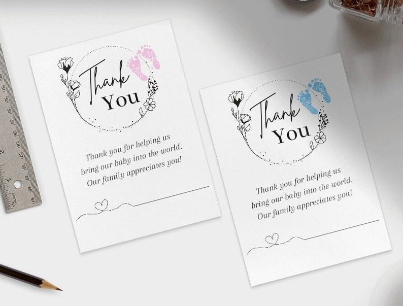 Labor and Delivery Nurse Thank You Thank You Basket Tag for - Etsy