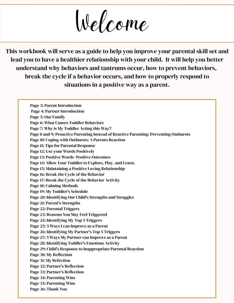 Gentle Parenting, Positive Conscious Parenting, Printable Workbook: Emotion Coaching Guide, Managing Big Feelings | Mindful Parent Tips image 3