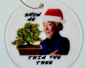 Karate Kid / Cobra Kai inspired Ornament
