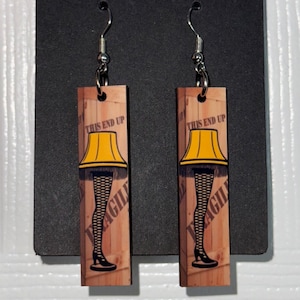 Leg Lamp Earrings. A Christmas Story