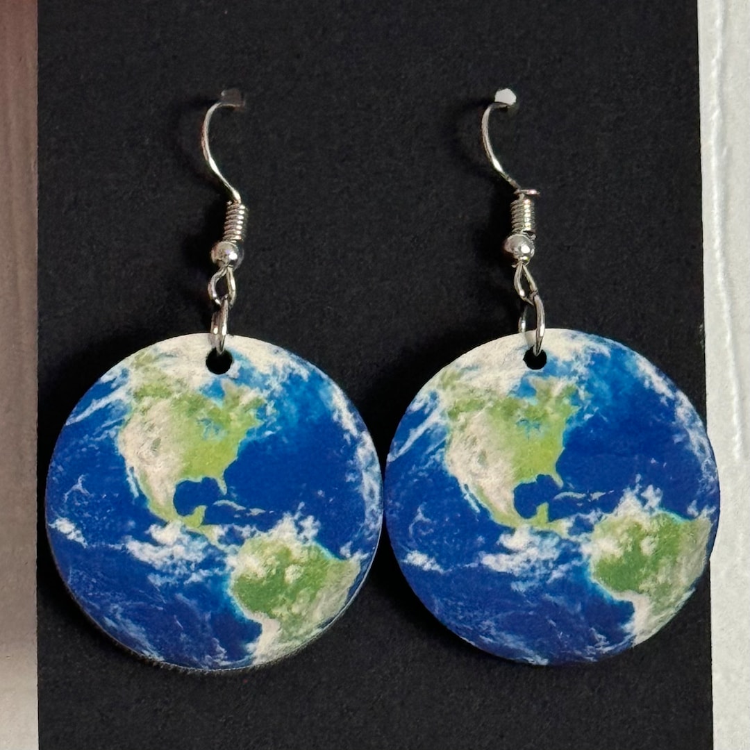 X Prism Earth Building Block Earrings main image 0