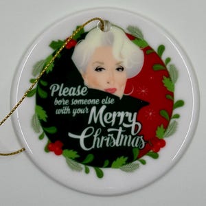 Der Teufel trägt Prada inspirierte Weihnachtsverzierung Miranda Priestly