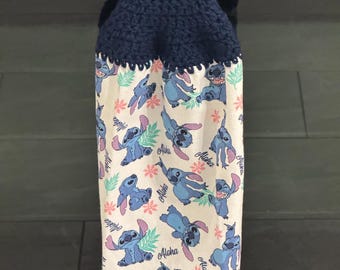 Crochet Top Kitchen Towel Stitch