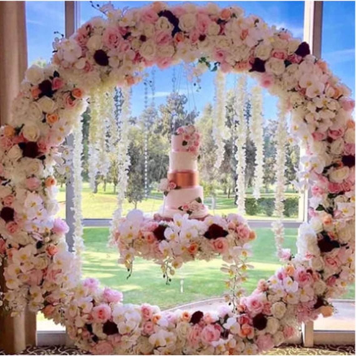 Wedding Stand Holder Hanging Cake Stand Chandelier Wedding Etsy