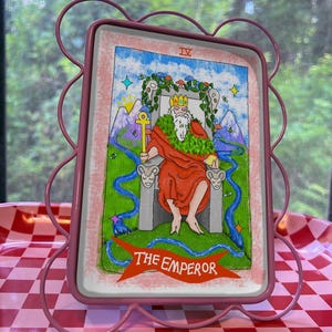 The Chariot Tarot Card Art Print: Hand-Drawn Major Arcana Illustration