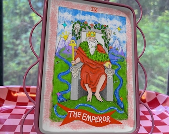 The Chariot Tarot Card Art Print: Hand-Drawn Major Arcana Illustration