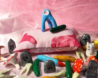Clay Trinket Accessory Bundles – Adopt A Sun Pop Buddy | Handmade Mini Charms (Choose Your Bundle)