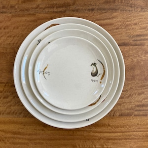 Japanese Melamine Dinnerware Set 5 Pieces, Dining Plates, Melamine Plates Set, Japanese Plates, Melamine Plate, Dishwasher safe