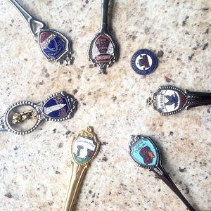 Vintage Souvenir Spoons