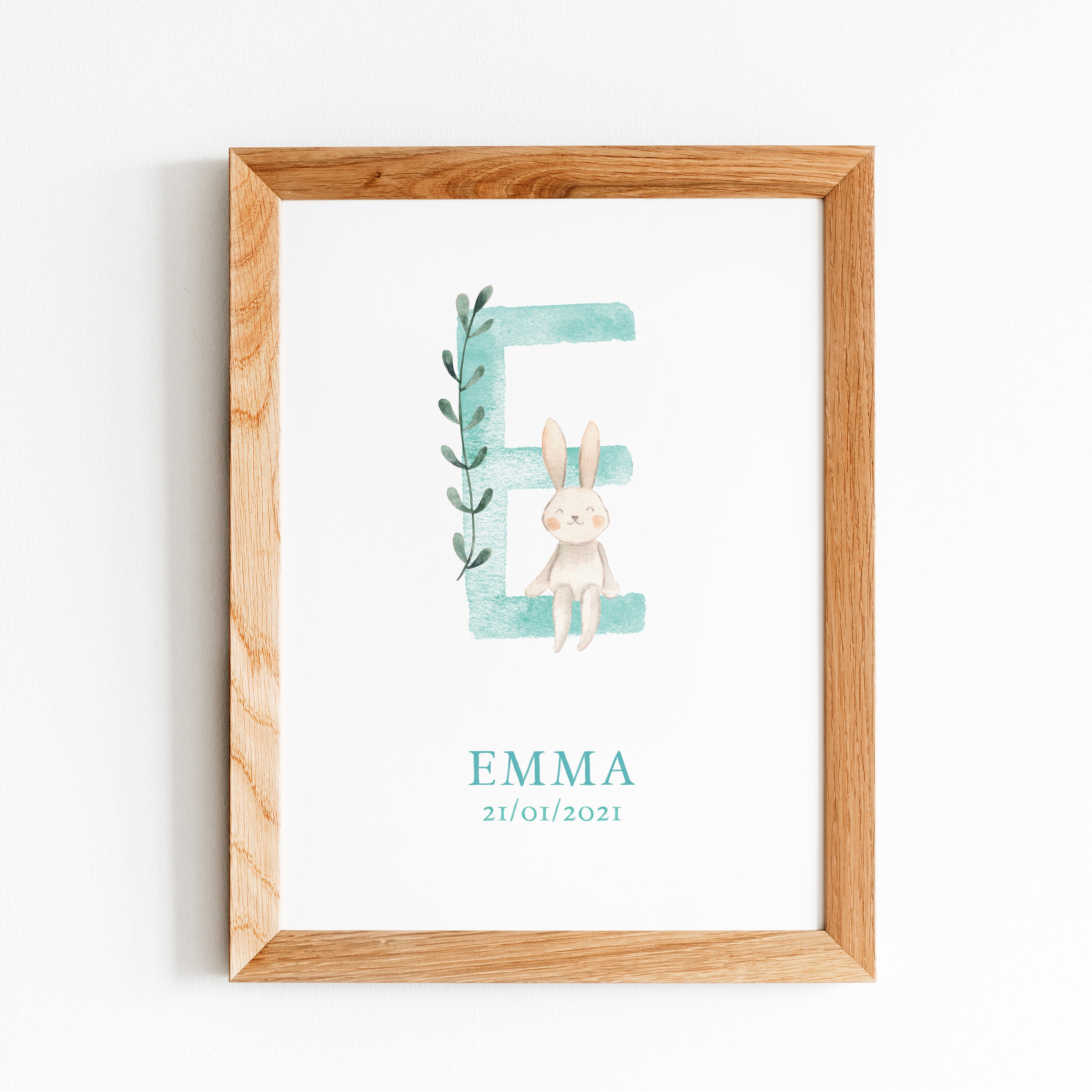 Baby Name Sign Personalised New Baby Gift Nursery Decor Etsy