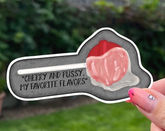 Carnage Book Sticker -  Cherry Sucker Quote | Spade Brothers | Dark Romance