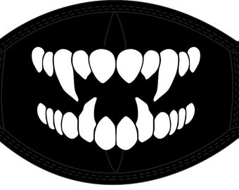 Dracula Mask Etsy