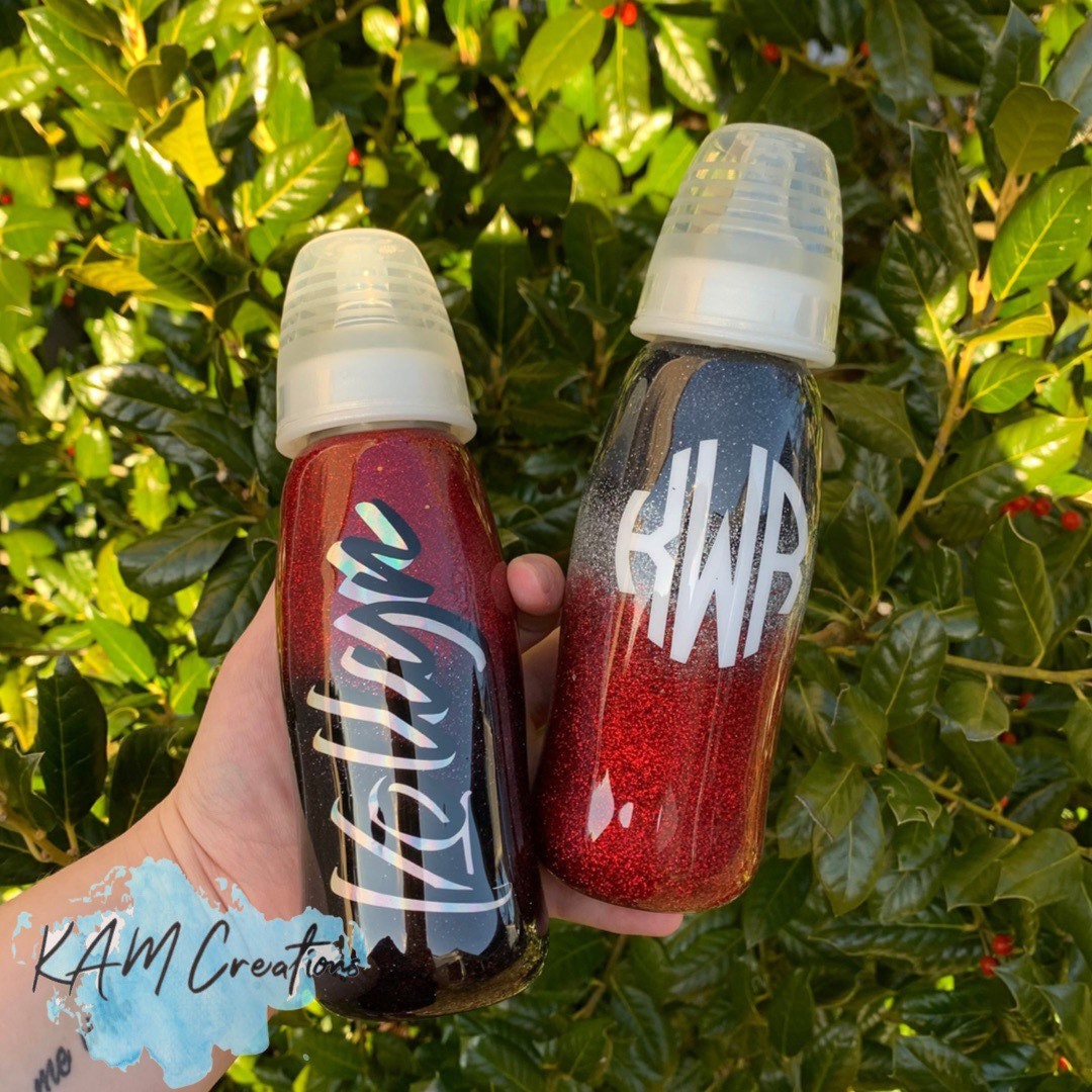 Custom Baby Bottle Made to Order Your Design Etsy