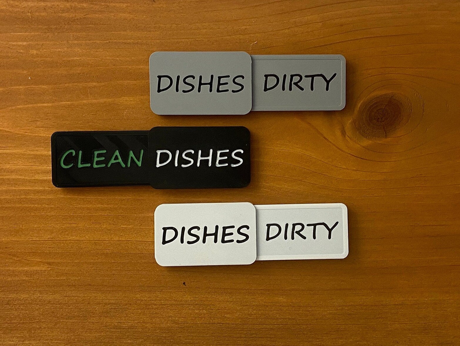 Dishwasher Clean Dirty Sign Fun Kitchen Decor Life Hack Etsy