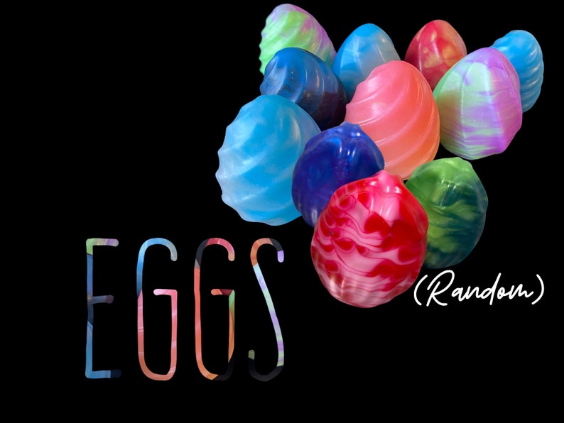 Fantasy Kegel 'Eggs' (random) 100% Body Safe Platinum Silicone Kegel Yoni Eggs 