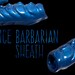 Fantasy Sheath 'Ice Barbarian' 100% Body Safe Platinum SIlicone DIldo Sheath 