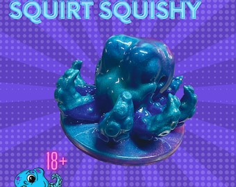 Fantasy Squishy "Squirt" (casuale) 100% silicone platino sicuro per il corpo