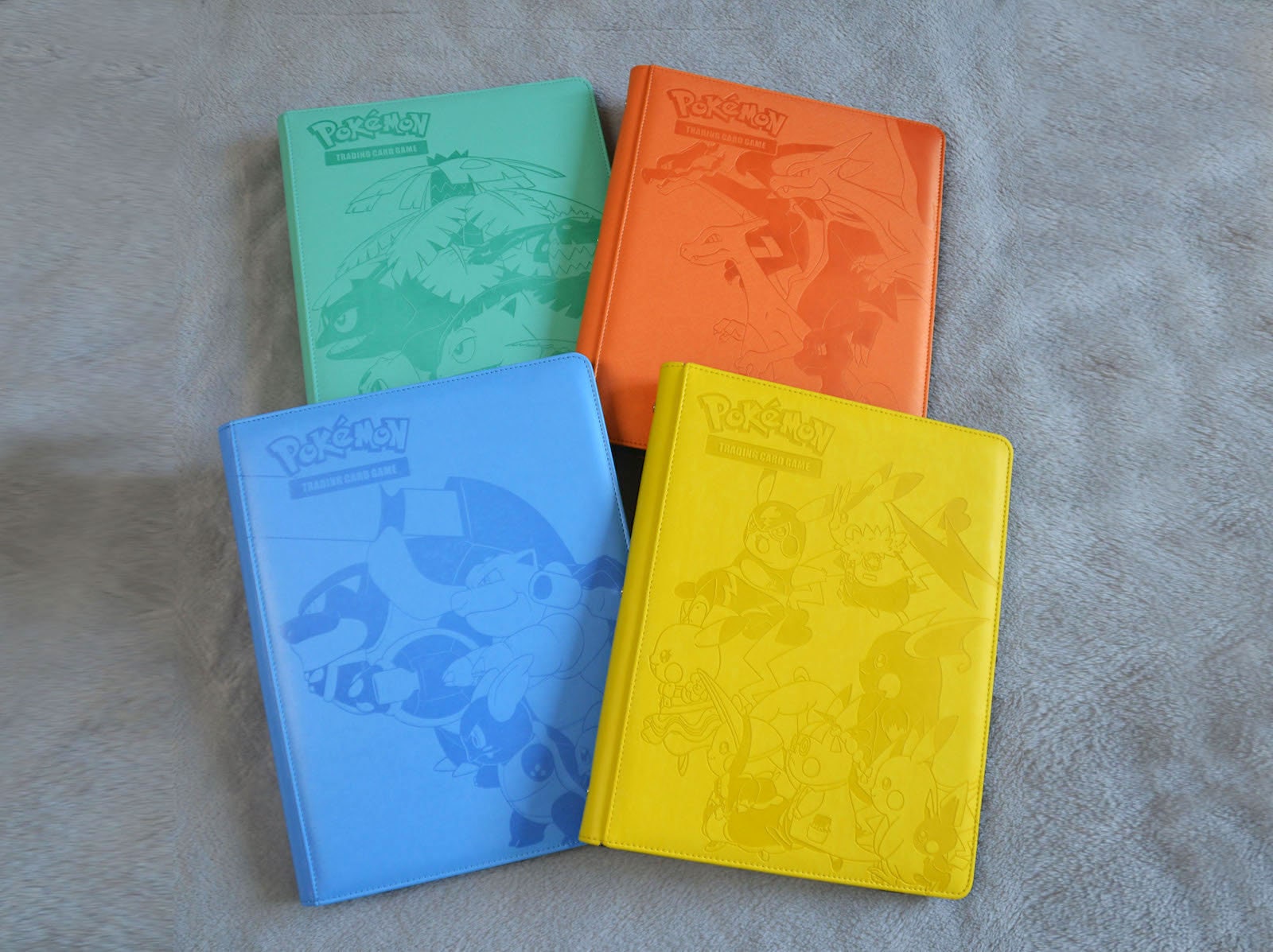 Pokemon Pikachu Leather Binder Charizard Pikachu Card Album - Etsy
