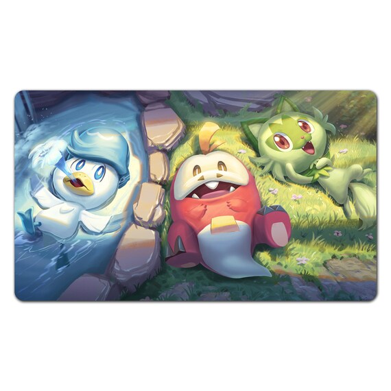 Pokemon Card Game Playmat Pokemon Scarlet Violet PTCG Etsy Australia