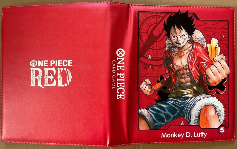 OP TCG 9 Pocket Card Binder Luffy Kaido Custom TCG Binder Etsy Canada