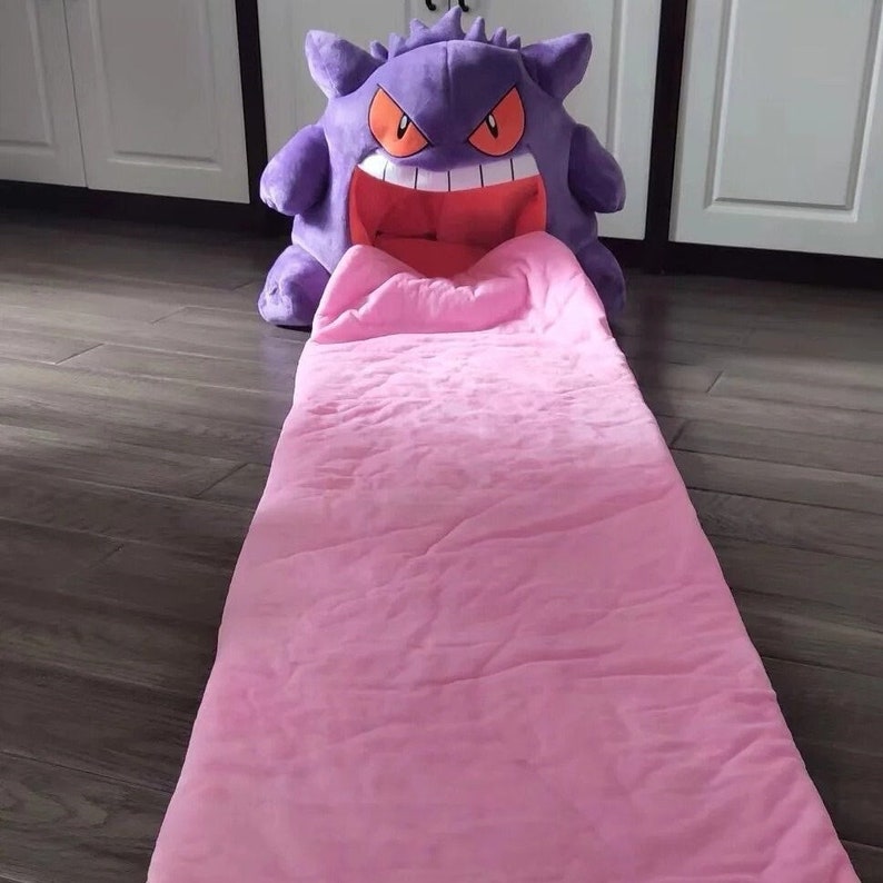 Gengar Tongue Quilt Plushie Pillow Pokemon Plush Toy Stuffed Etsy UK