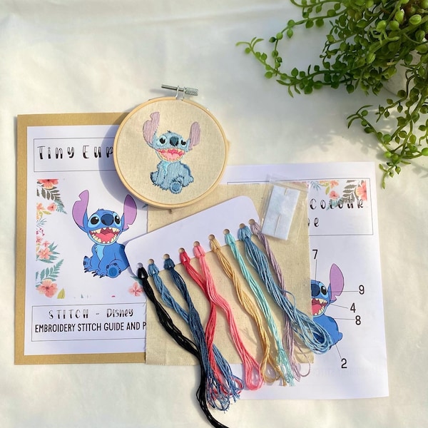 Embroidery Kit | Stitch | Lilo & Stitch